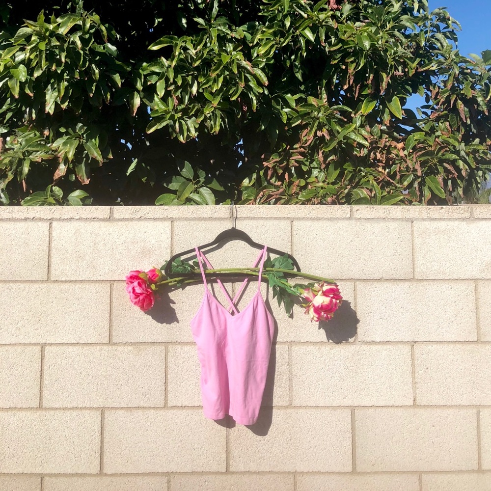 👚🌸 Ralph Lauren Crossed Spaghetti Strap Crop🌸👚